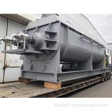 Electroplating sludge blade drying machine Paddle dryer